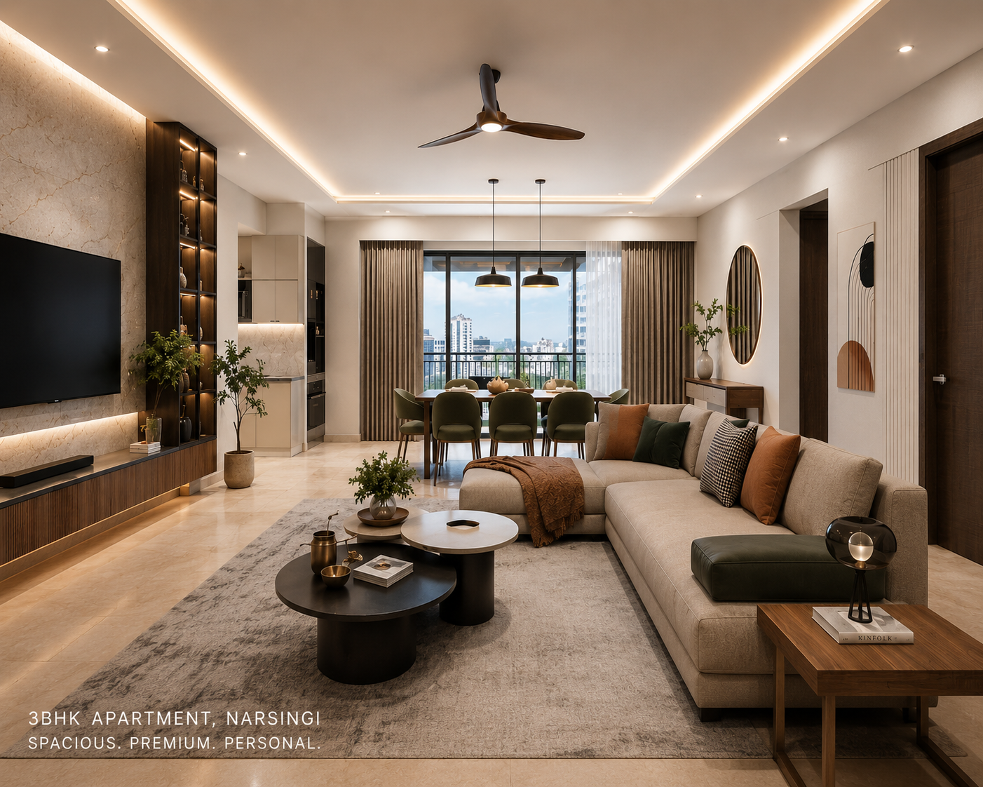 Interior Design For 3bhk Apartment 