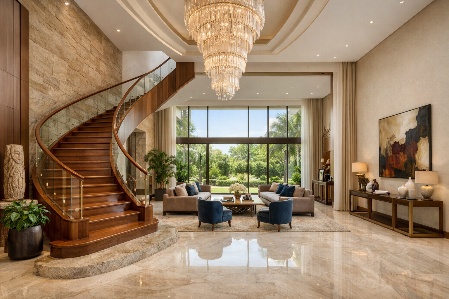 villa interior in Yelahanka, Bangalore